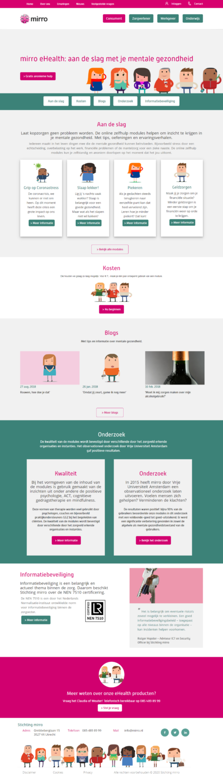 Patient-facing dashboard: simplified, reassuring, clear actions
